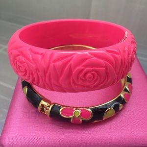 Betsey Johnson bracelet, set 2 bracelets